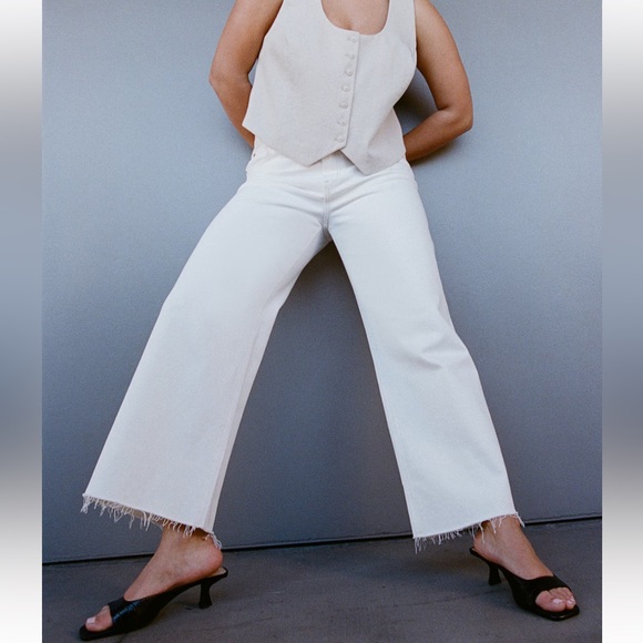 H&M Wide High Ankle Jeans - Picture 5 of 5